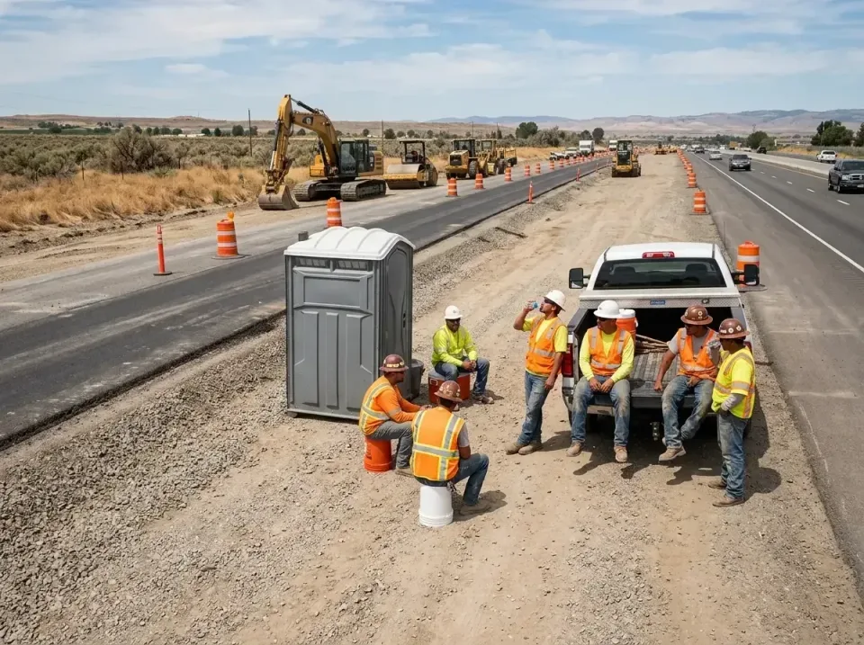 highway-road-construction-crew-007 — frequently asked questions, Porta Potty and Restroom Rentals in Leadville, CO